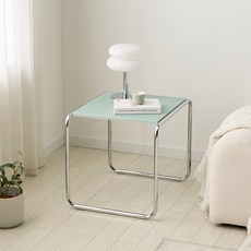 가구의정석 스틸 협탁 테이블 S, 민트, 1개