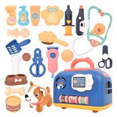 寵物提籠 寵物美容護理 醫院遊戲 狗窩套組, 1套, 狗