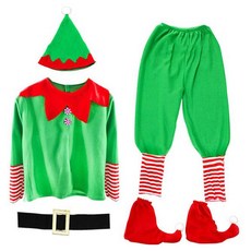 男款聖誕精靈服裝