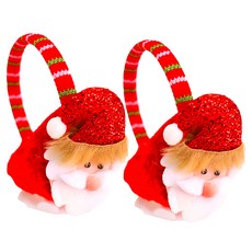 可愛聖誕老人耳罩, 2個, 聖誕老人