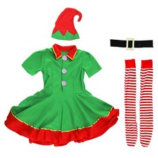 女款聖誕精靈服裝