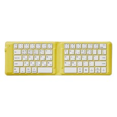 포켓몬스터 멀티 페어링 블루투스 무선 접이식 키보드, PIKACHU, PK602B, 제조사축