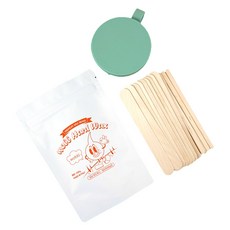 Wobb 巴西自助式熱蠟美體套組 白香草香, 200g, 1組