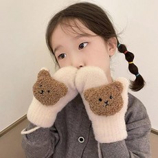 KIZTREE 兒童小熊連指手套 ST-132