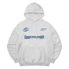 Escapefrom 藍色錦標賽復古標誌印花連帽T恤