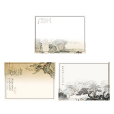 Laventia 古典風漢字韓紙 3款 x 20張套組, 類型5, 1套