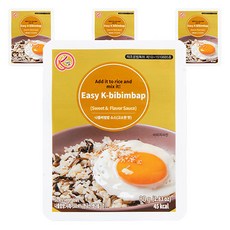 Sanchaeman 蘿蔔葉乾蔬菜拌飯醬 香濃口味, 4個, 80g