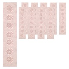 Laventia 花卉圖案書法紙 類型2, 混合顏色, 10個