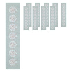 Laventia 花紋書法紙 類型3, 混合顏色, 10個