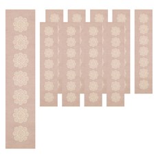 Laventia 花朵圖案書法紙 類型4, 混合顏色, 10個