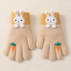 KIZTREE 女童兔子全指手套 ST-126