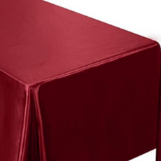 Like Zone 漂亮待客桌巾, 勃根地酒紅色, 145 x 145 cm, 1個