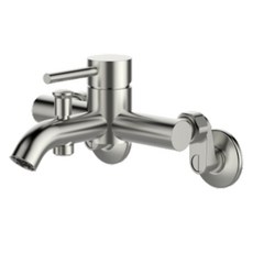 DOOJIN 浴室啞光不鏽鋼淋浴水龍頭 ST0110, 1個