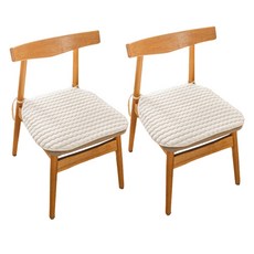 LOVINGLAB Stella 柔軟鬆餅格紋防滑毛絨坐墊 2入