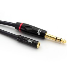 에이치디탑 국산 3.5 스테레오 암 to 5.5 수 케이블 HT-TP442, 1개, 30m