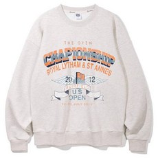 앨빈클로 남녀공용 챔피언쉽 오버핏 맨투맨 MAR661