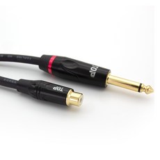 에이치디탑 국산 RCA 암 TO 5.5 모노 수 케이블 HT-TP524, 1개, 7m