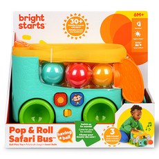 kids2 bright starts 球賽大象巴士旋律玩具, 單一顏色, 1個