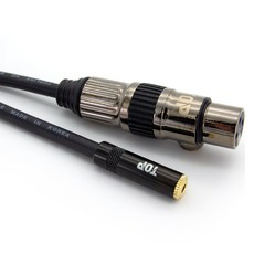 에이치디탑 국산 3.5 스테레오 암 to XLR 암 케이블 HT-TP468, 1개, 15m