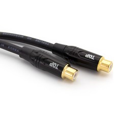 에이치디탑 국산 RCA 암 TO RCA 암 케이블 HT-TP592, 1개, 1.5m