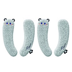 Market Fio 馬桶圈毛絨坐墊套 2入, 款式2, 1個