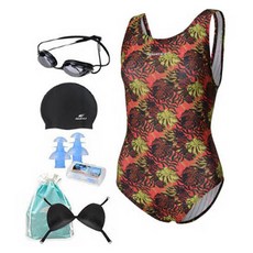 aquatica 女士室內泳衣 AQA1479 + 選手用泳鏡6件組