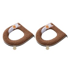 마켓피오 램스 보온 변기커버 2p, 타입1, 1개