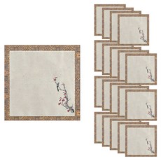 Laventia 樹枝鳥設計書法紙 類型4 20入, 1套