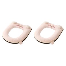 Market Pio 四季拉鍊馬桶坐墊 2入, 款式2, 1個