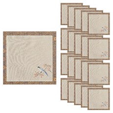 Laventia 樹枝鳥設計書法紙 款式1 20張, 1套