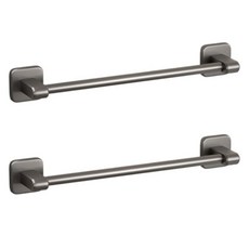 Real Picky 免鑽孔浴室置物架, 灰色, 2個