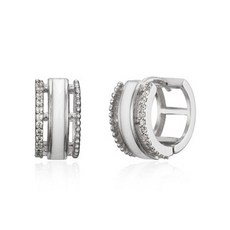 해수엘 여성용 92.5 실버 귀걸이 YUE4389 + 쇼핑백