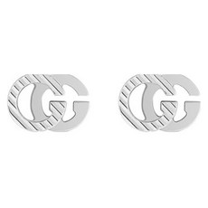 구찌 여성용 GG 모티프 스터드 18K 귀걸이 ONE SIZE YBD652219002