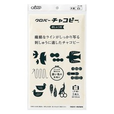 Clover 자수용 차코페이퍼 24-146, 혼합색상, 1개