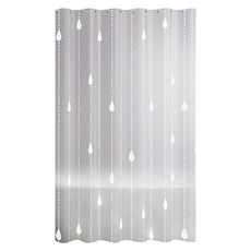 Maket Gamseong 半透明銀河浴簾, 水滴紋, 1個