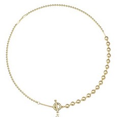 해수엘 여성용 925 실버 목걸이 GMN12