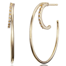 HAESOOL 海秀兒 女性用 925 純銀耳環 YUE4046