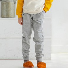 바브키즈 아동부터 주니어 기모 라벨 바지