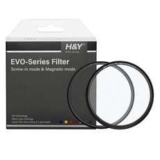 에이치앤와이 HD Evo 1/4 블랙미스트 마그네틱필터 82mm, EB4-82 (82mm), 1세트