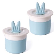 모나코올리브 라파스텔 레빗 세안 거품기, 2개, 스카이