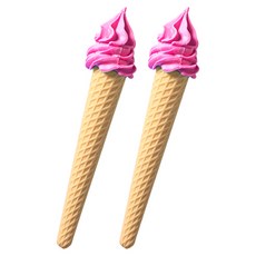 스위트 아이스크림 지우개, 핑크, 2개