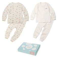 蛇年四季內衣彌月禮盒2件組