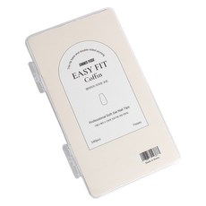 summerpeach Easy Fit梯型美甲片 240入組, 1組, 清除