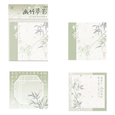 Laventia 迷你竹紋風韓紙 90入, 類型 4, 1個