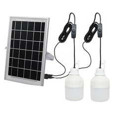 VISANG 太陽能T型燈泡吸頂燈組 6W, 晝光色