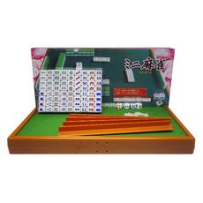 B2WIN 桌遊 初學者用麻將 15 x 11 x 8 cm, 1個, 混合色