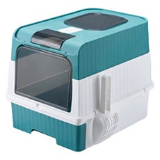 레드퍼피 윌트널 고양이 화장실, 오션블루, 1개