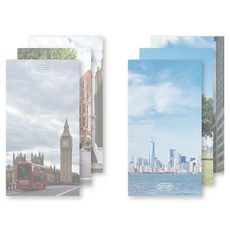 Monolike 三合一便條本 Capture the life 兩款組合, 1套, 混合色