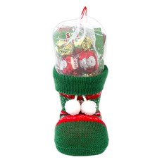 Weeny Beeny 綠色針織聖誕襪綜合糖果, 145g, 1個