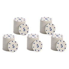 B2WIN 代幣籌碼 撲克籌碼, 類型3 5代幣, 100個